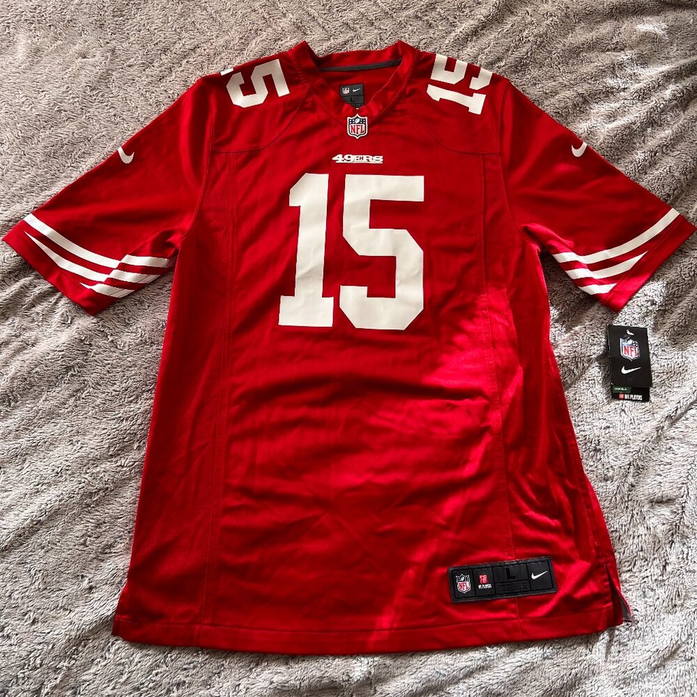 Vintage Nike San Fransisco 49ers #15 Michael Crabtree Red Jersey New with tags!!